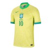 Camiseta de fútbol Brasil Rodrygo 10 Primera Equipación 2024 - Hombre